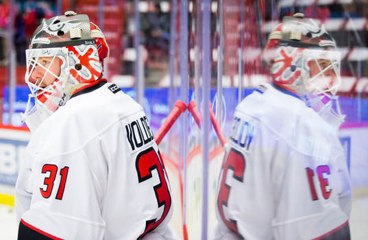 Malmö Redhawks målvakt Lars Volden