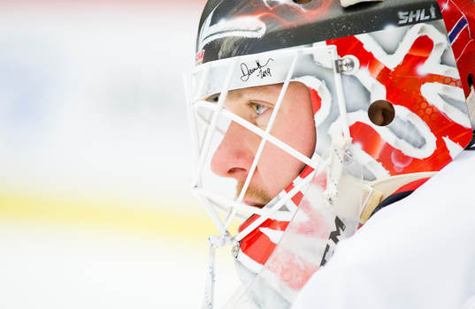 Malmö Redhawks målvakt Lars Volden