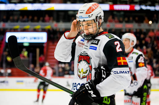 Malmö Redhawks Helge Grans deppar