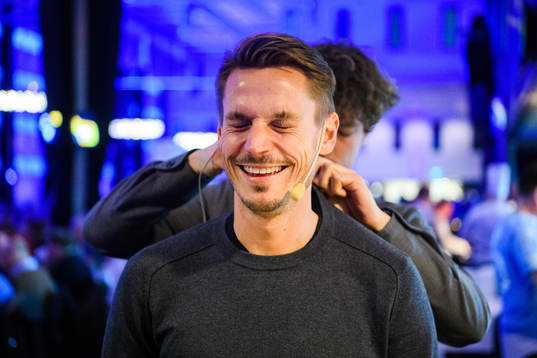 Former Malmö FF players Markus Rosenberg