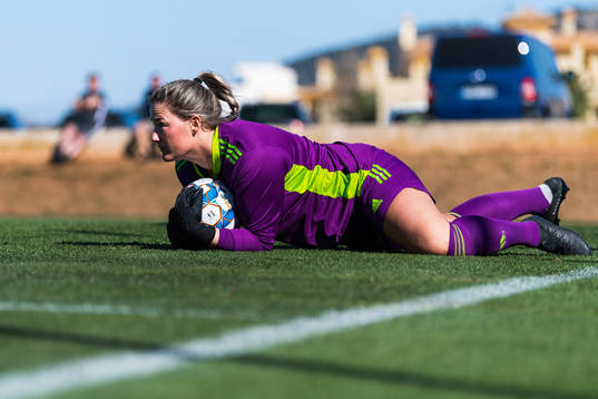 Goalkeeper Kristine Nøstmo of Rosenborg