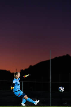 Goalkeeper Oda Marie Hove Bogstad of Sandviken