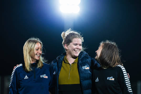 Hege Jørgensen, manager, Michelle Le Gal Hermandsen,