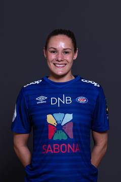 Andrine Tomter of Vålerenga poses for a portrait