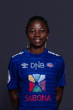 Ajara Nchout Njoya of Vålerenga poses for a portrait