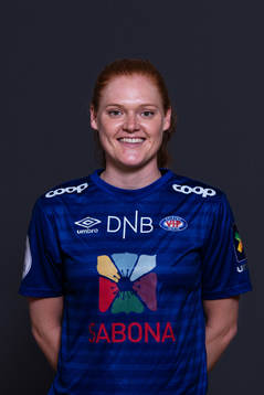 Stine Ballisager Pedersen of Vålerenga poses for a portrait