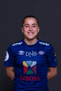 Sigrid Heien Hansen of Vålerenga poses for a portrait