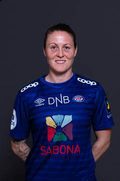 Isabell Herlovsen of Vålerenga poses for a portrait