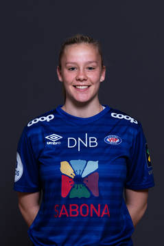 Emilie Libakken Østerås of Vålerenga poses for a portrait