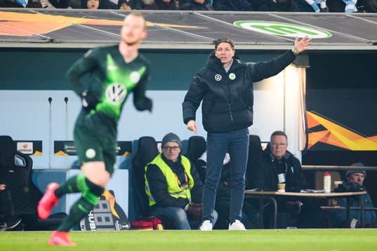 Oliver Glasner, head coach of Wolfsburg