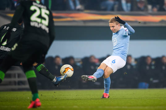 Oscar Lewicki of Malmö FF