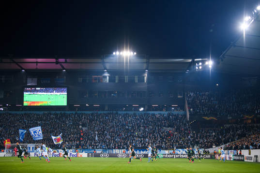 General view of Eleda Stadion