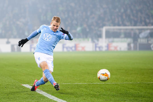 Oscar Lewicki of Malmö FF