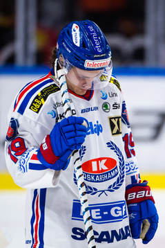 Oskarshamns Tyler Kelleher deppar