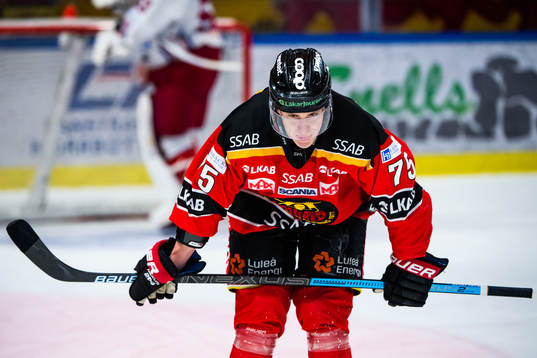 Luleås Arttu Ilomäki deppar