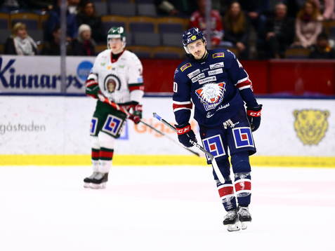 Linköpings Adam Helewka deppar