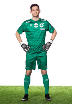 Degerfors målvakt Jeff Gal