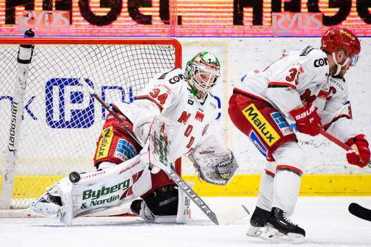 Modos målvakt Erik Hanses