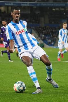 SAN SEBASTIAN, SPAIN - RUARY 28:  Real Sociedad between