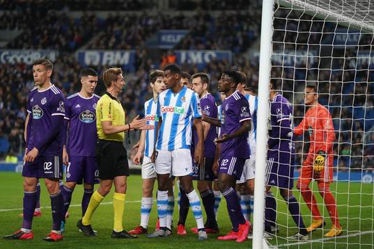 SAN SEBASTIAN, SPAIN - RUARY 28:  Alexander Isak, Real
