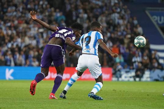 SAN SEBASTIAN, SPAIN - RUARY 28:  Alexander Isak Real