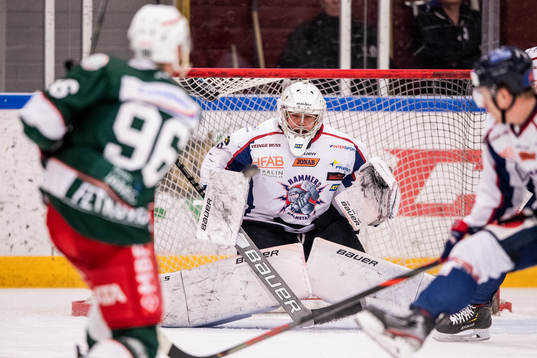 Halmstads målvakt Anton Malmborg
