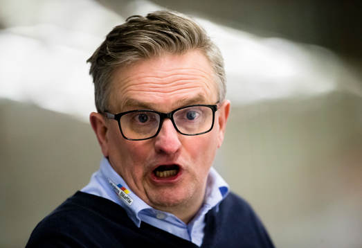 Halmstads tränare Fredrik Johansson