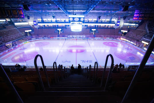 Interiör av Kinnarps Arena