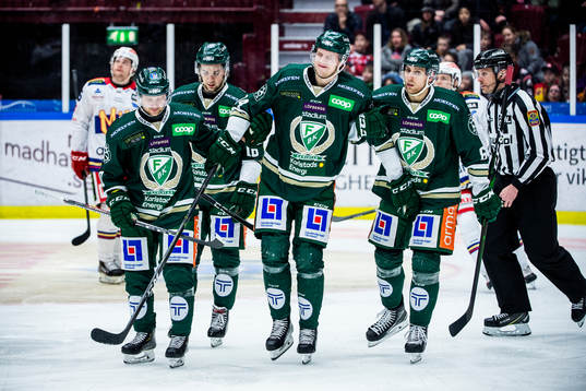 Färjestads Victor Ejdsell har ont