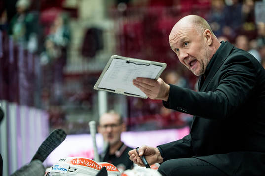 Malmö Redhawks tränare Peter Andersson