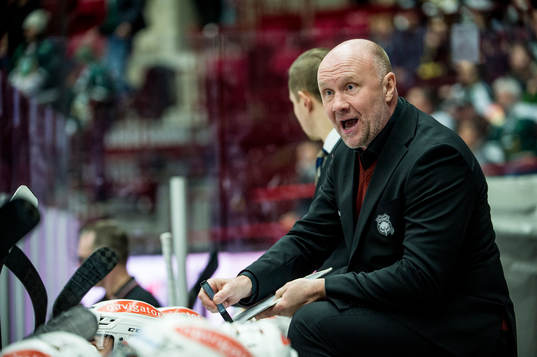 Malmö Redhawks tränare Peter Andersson