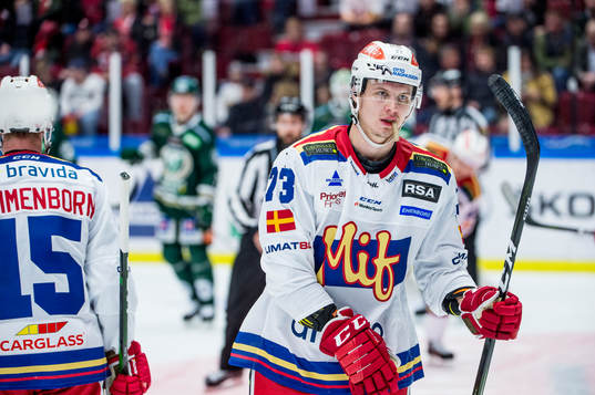 Malmö Redhawks Adam Ollas Mattsson deppar