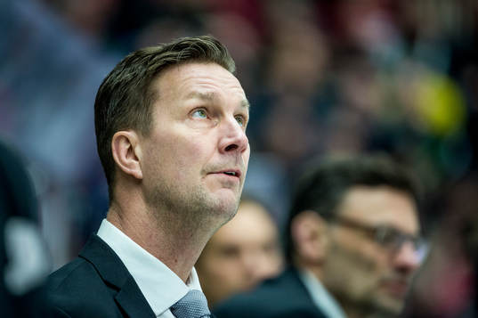 Färjestads huvudtränare Johan Pennerborn