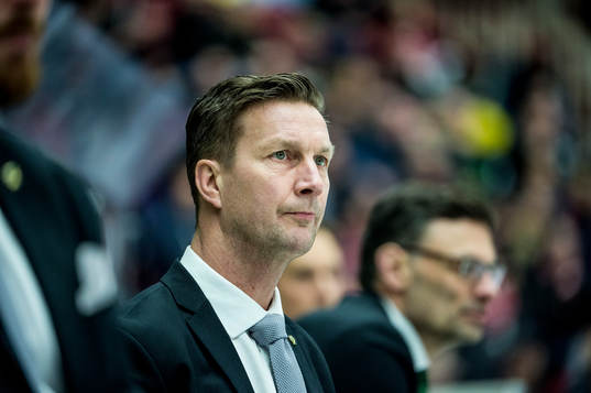 Färjestads huvudtränare Johan Pennerborn