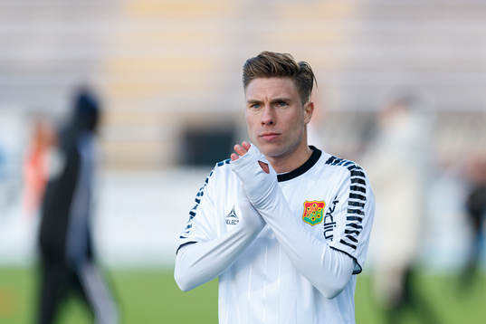 GAIS Niklas Andersen tackar publiken