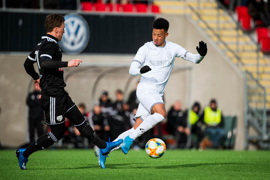 IFK Göteborgs Tobias Sana och Sollentunas William Jan