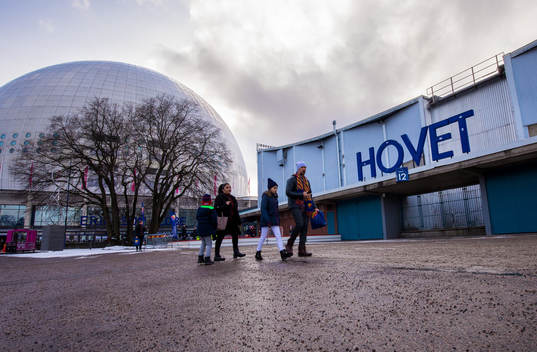 Exteriör av Hovet