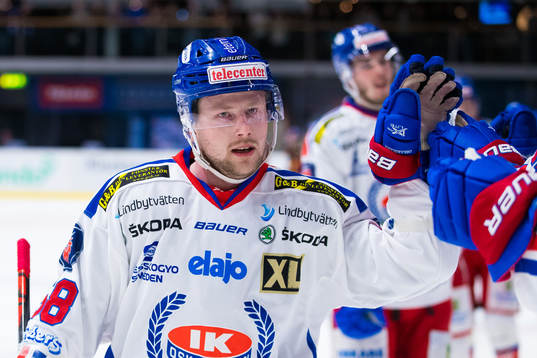 Oskarshamns Oskar Nilsson jublar
