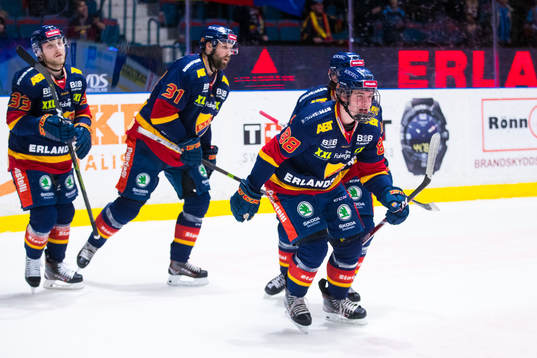 Djurgårdens Alexander Holtz jublar