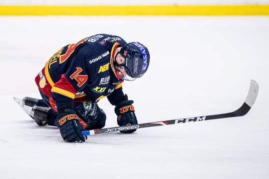 Djurgårdens Tom Wandell har ont