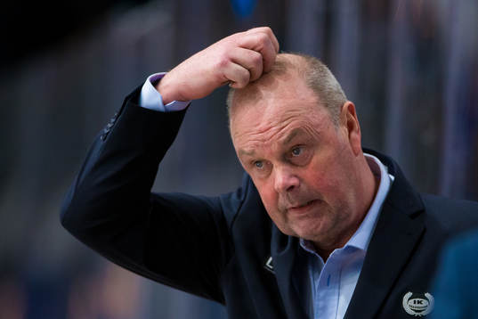 Oskarshamns tränare Per-Erik Johnsson deppar
