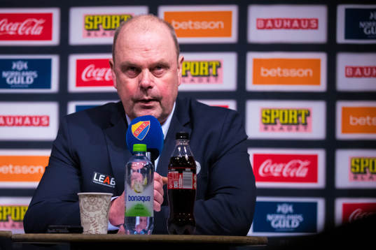 Oskarshamns tränare Per-Erik Johnsson