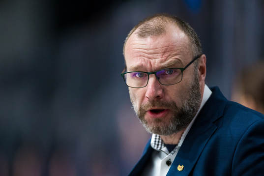 Oskarshamns assisterande tränare Fredrik Hallberg