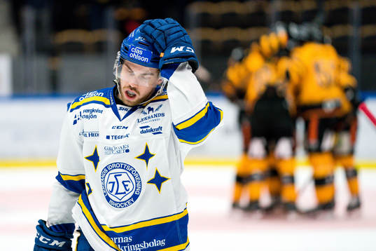 Leksands Oskar Lang deppar
