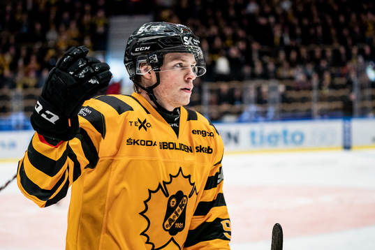 Skellefteås Rickard Hugg jublar