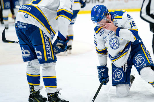 Leksands Daniel Gunnarsson fick ont