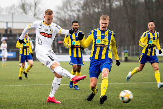 Häckens Jasse Tuominen och Eskilsminnes Jonatan Persson
