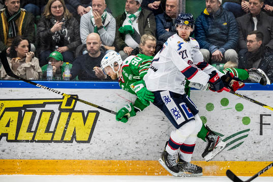 Rögles Ted Brithén och Linköpings Dan Pettersson