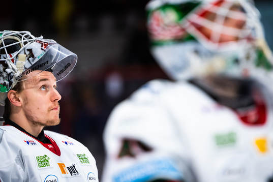 Frölundas målvakt Johan Mattsson
