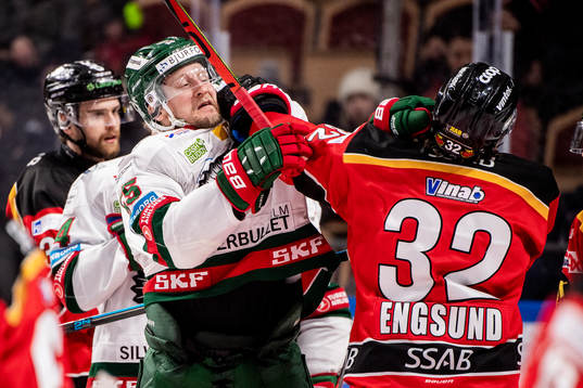 Frölundas David Printz och Luleås Oscar Engsund